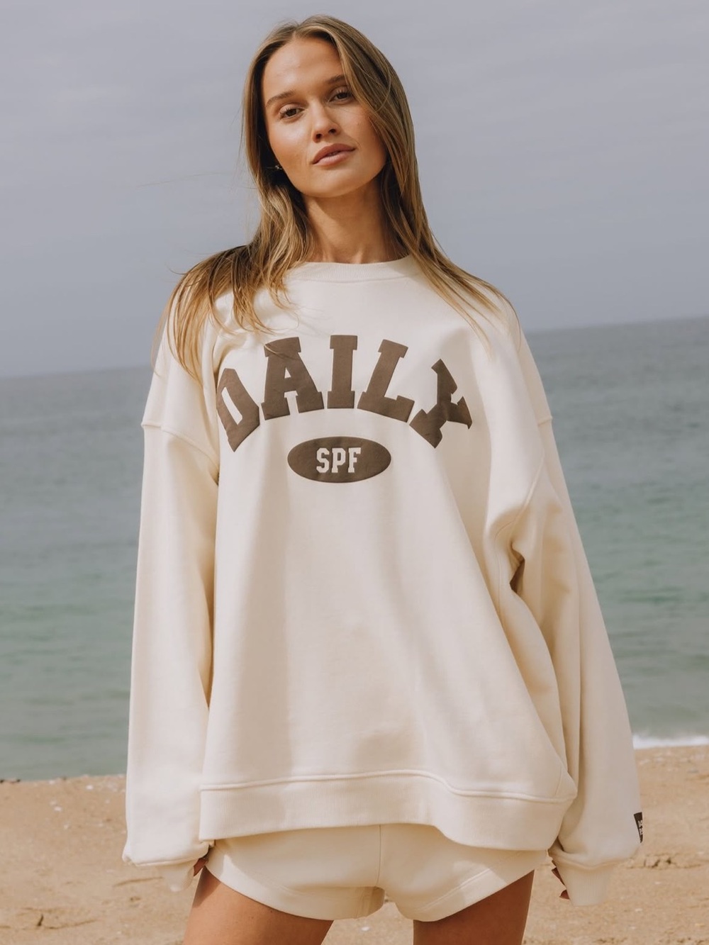 NIB Daily drills x Sunbum oversized Crewneck limited edition size xs/s